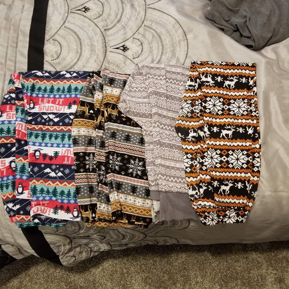 Christmas Leggins